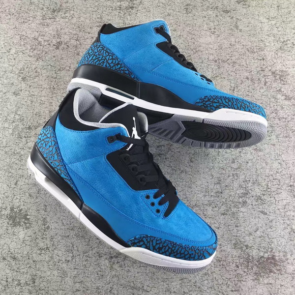 Authentic Air Jordan 3 Power Blue